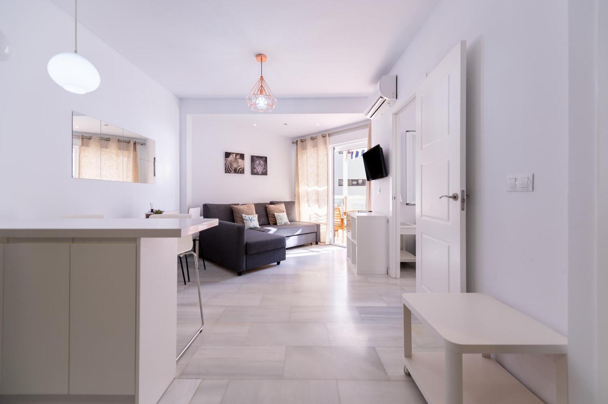 Apartamento Centrico Marbella Con Vista A Mar Bagian luar foto
