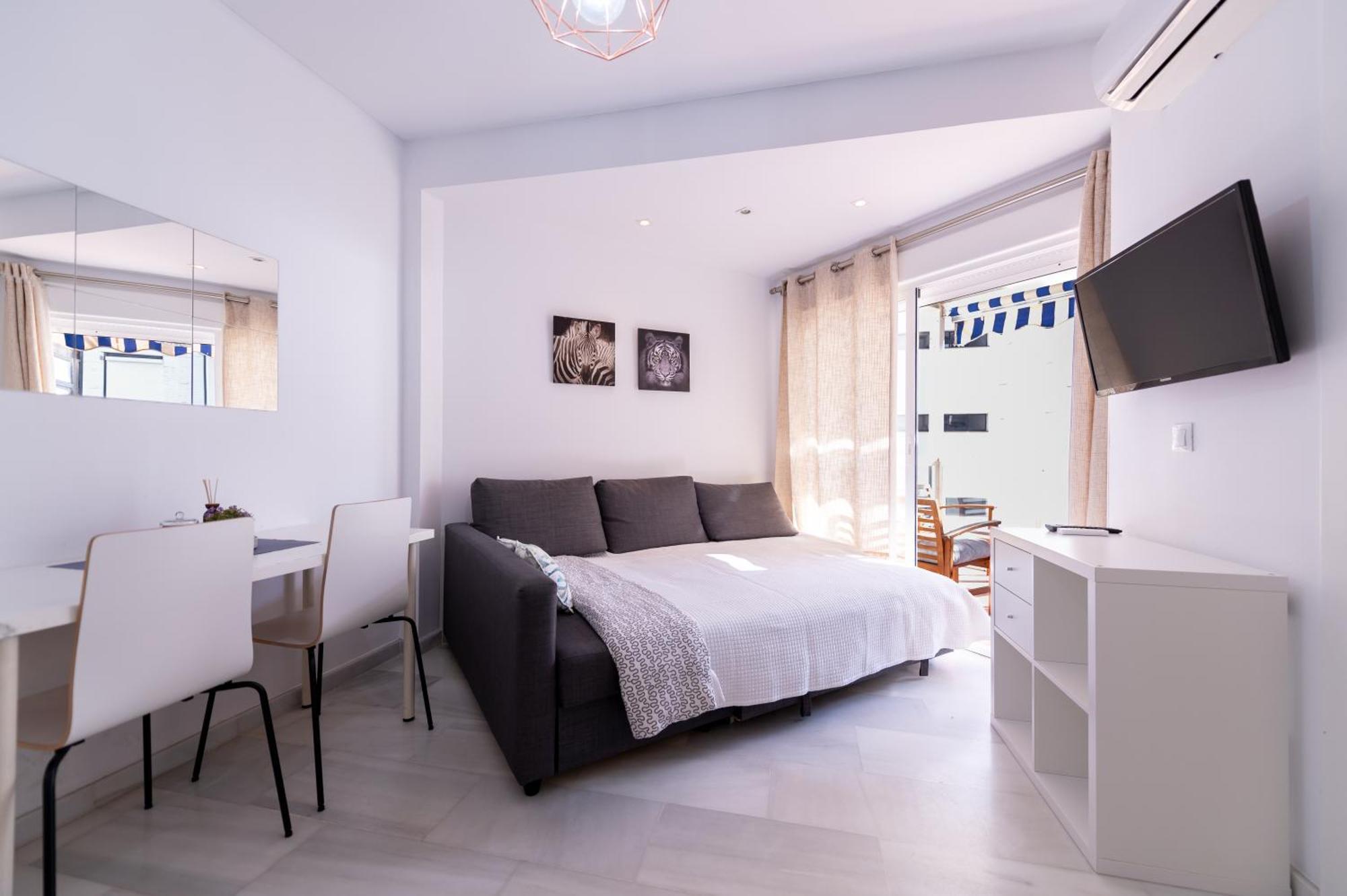 Apartamento Centrico Marbella Con Vista A Mar Bagian luar foto