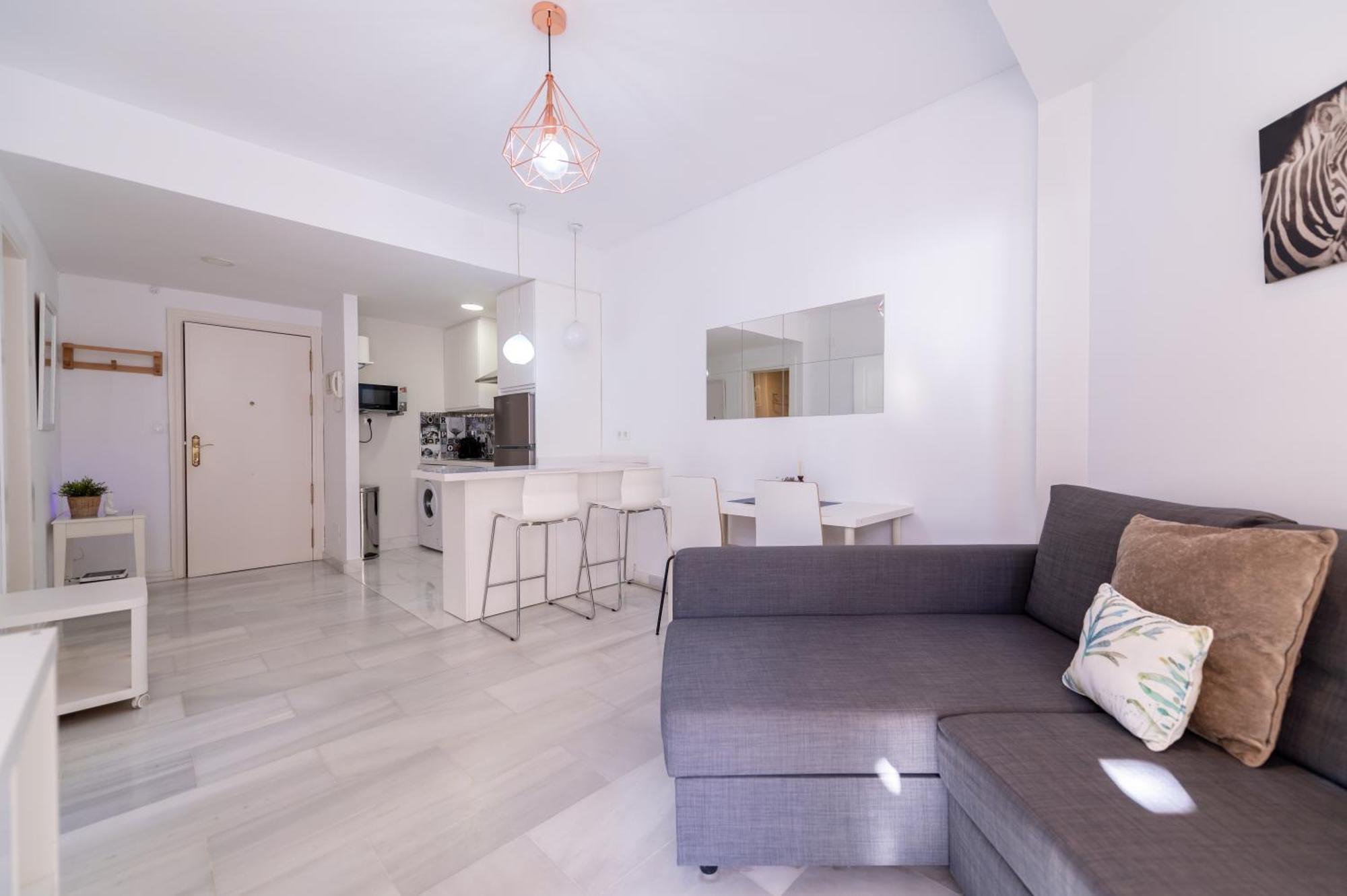 Apartamento Centrico Marbella Con Vista A Mar Bagian luar foto